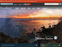 Tablet Screenshot of esalen.org